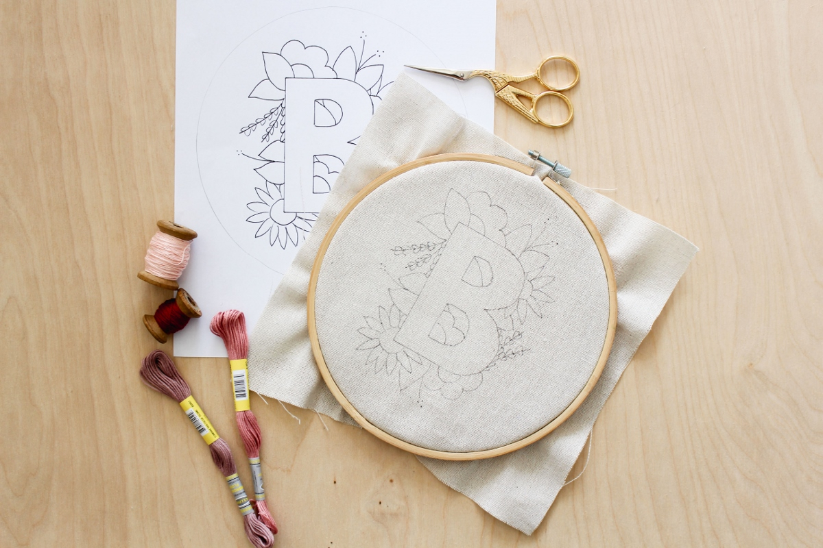 Transfer Embroidery Pattern Tata Sol How To Transfer Embroidery Patterns To Fabric Using Home
