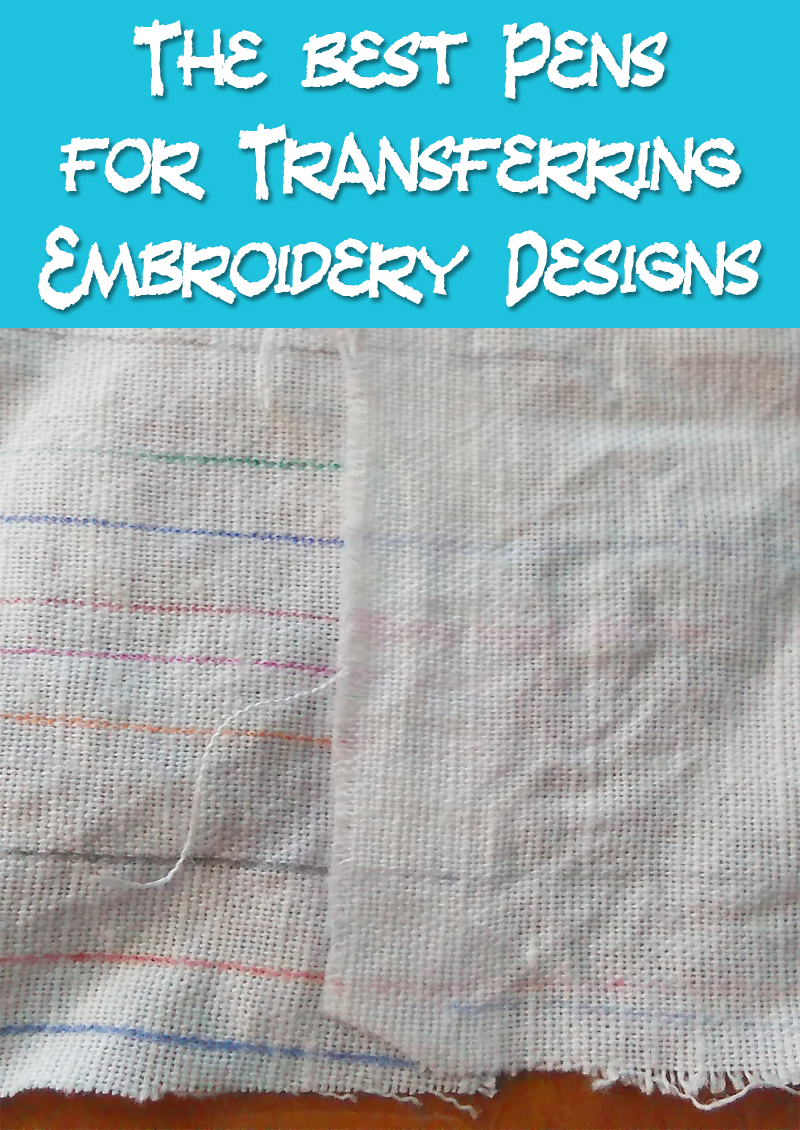 Transfer Embroidery Pattern To Fabric The Best Pens For Transferring Embroidery Designs Muse Of The