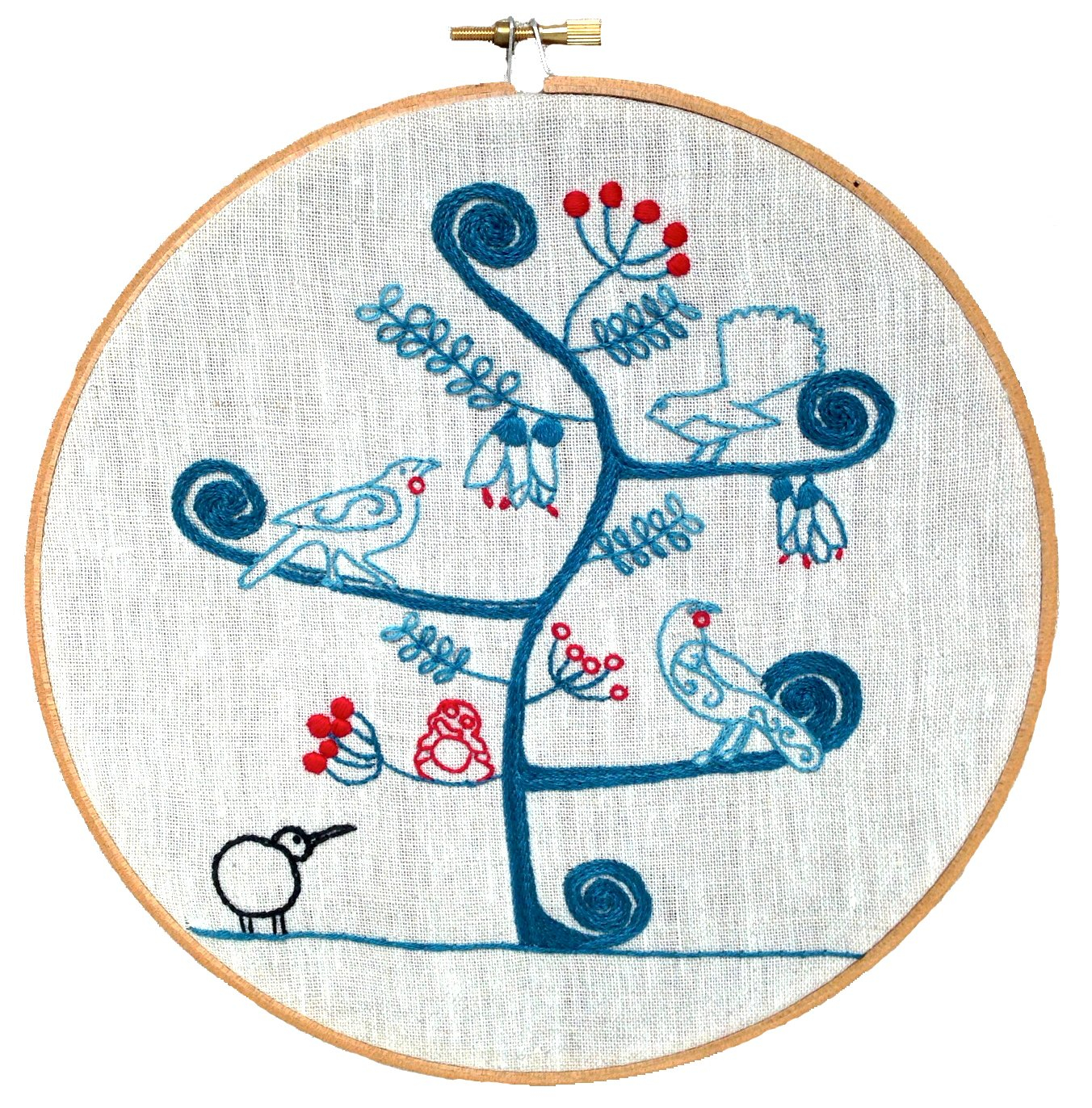 Tree Of Life Embroidery Pattern Embroidery Pattern Aotearoa Tree Of Life Felt