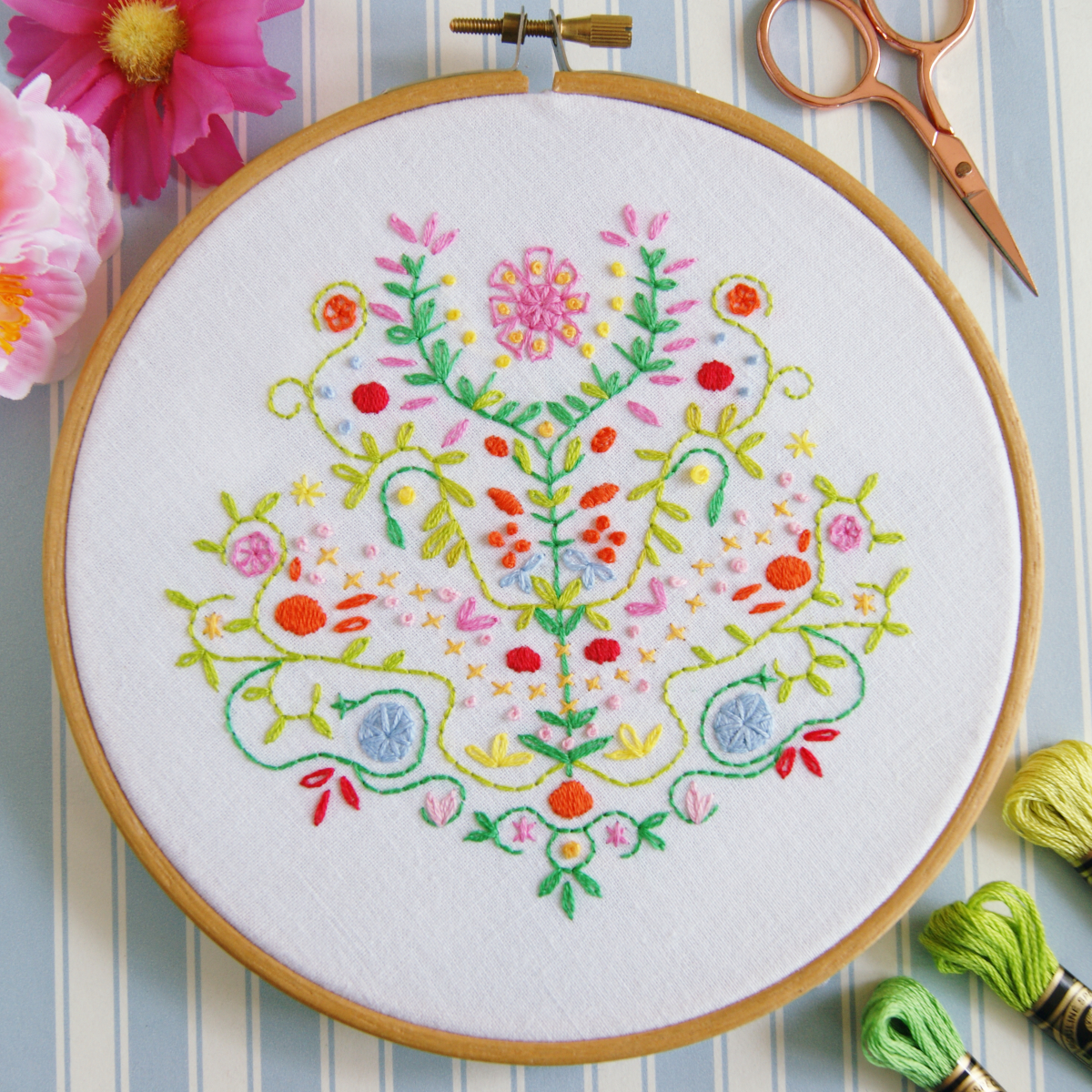 Tree Of Life Embroidery Pattern Tree Of Life Embroidery Pattern Polka Bloom