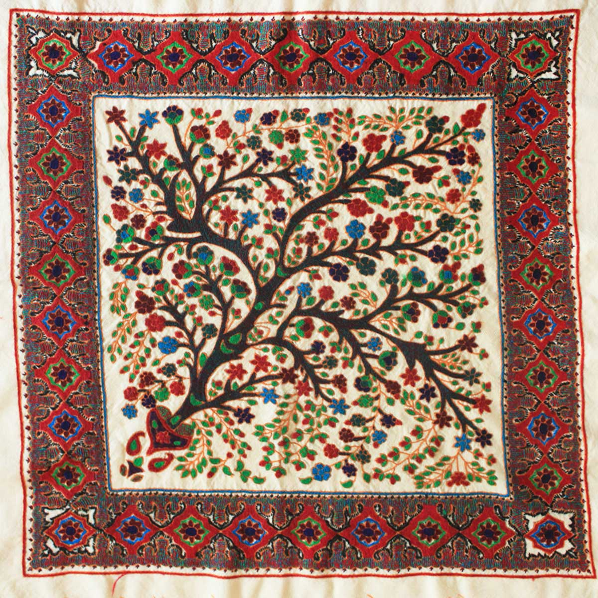 Tree Of Life Embroidery Pattern Tree Of Life Hand Embroidery Tapestry