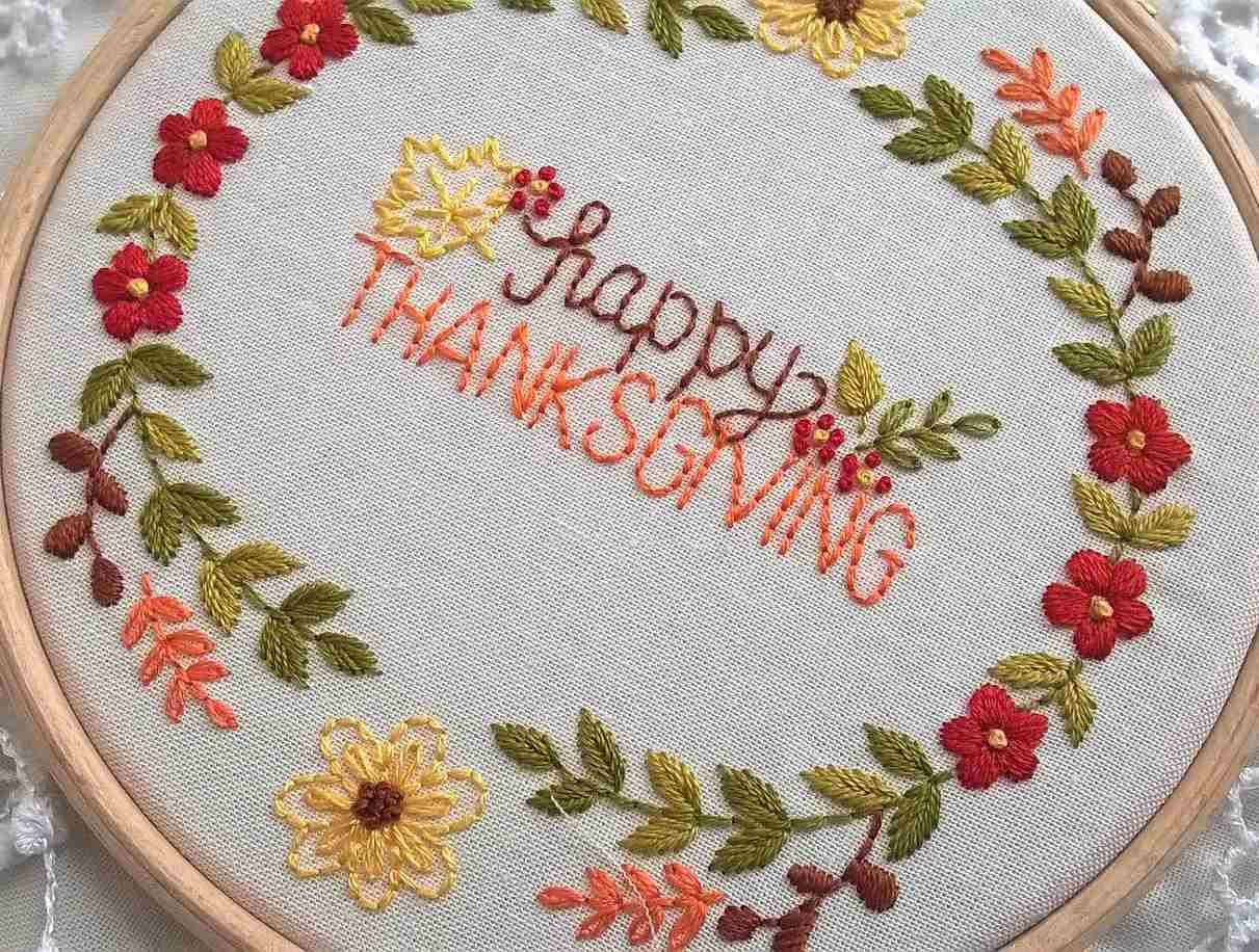 Turkish Embroidery Patterns 9 Thanksgiving Hand Embroidery Patterns
