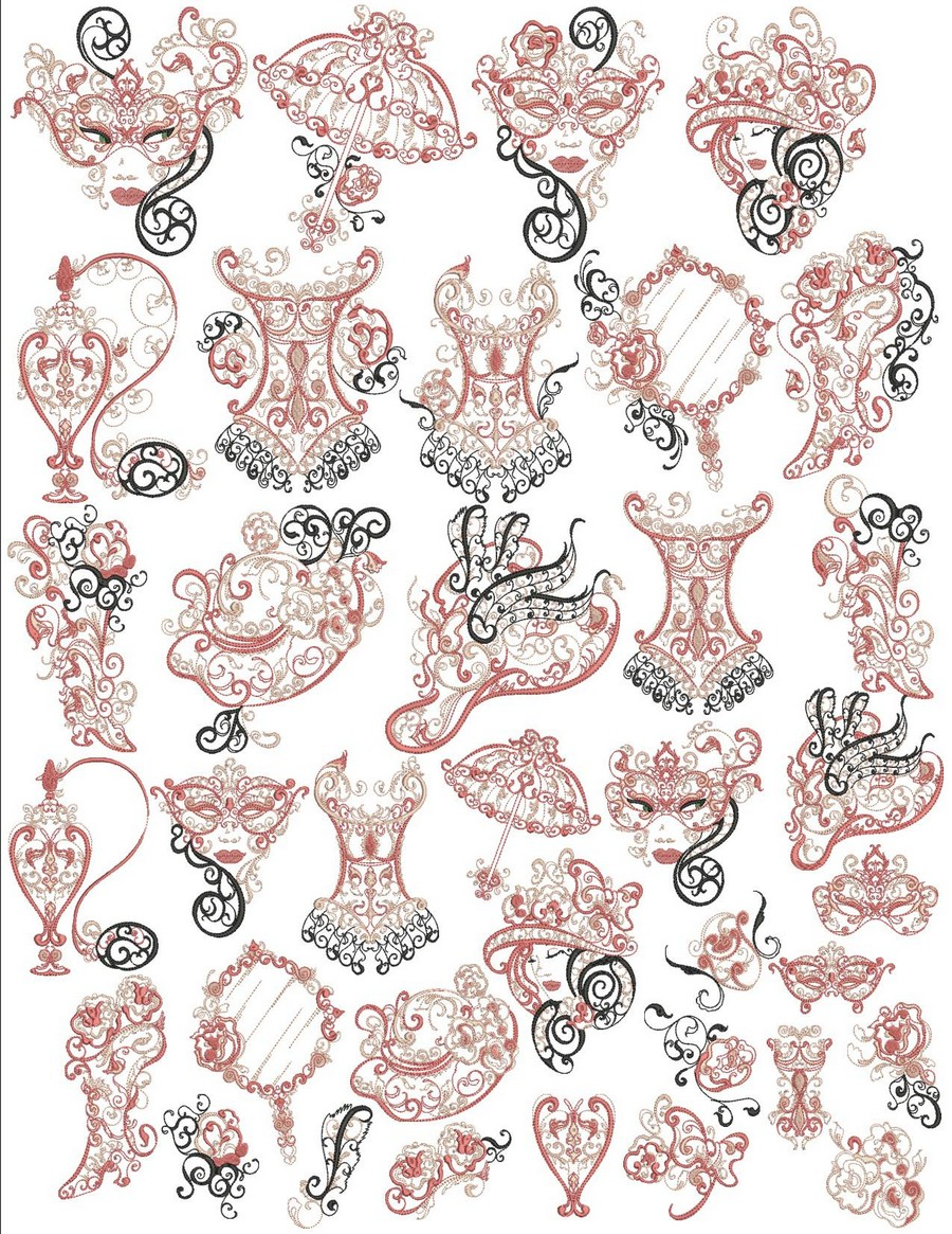 Turkish Embroidery Patterns Victorian Grace