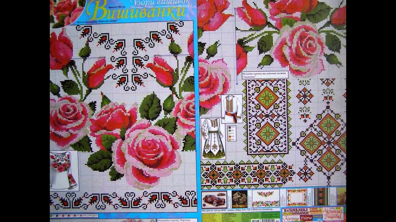 Ukrainian Embroidery Patterns Cross Stitch Embroidery Pattern In Traditional Ukrainian Style Shirts Vyshyvanka