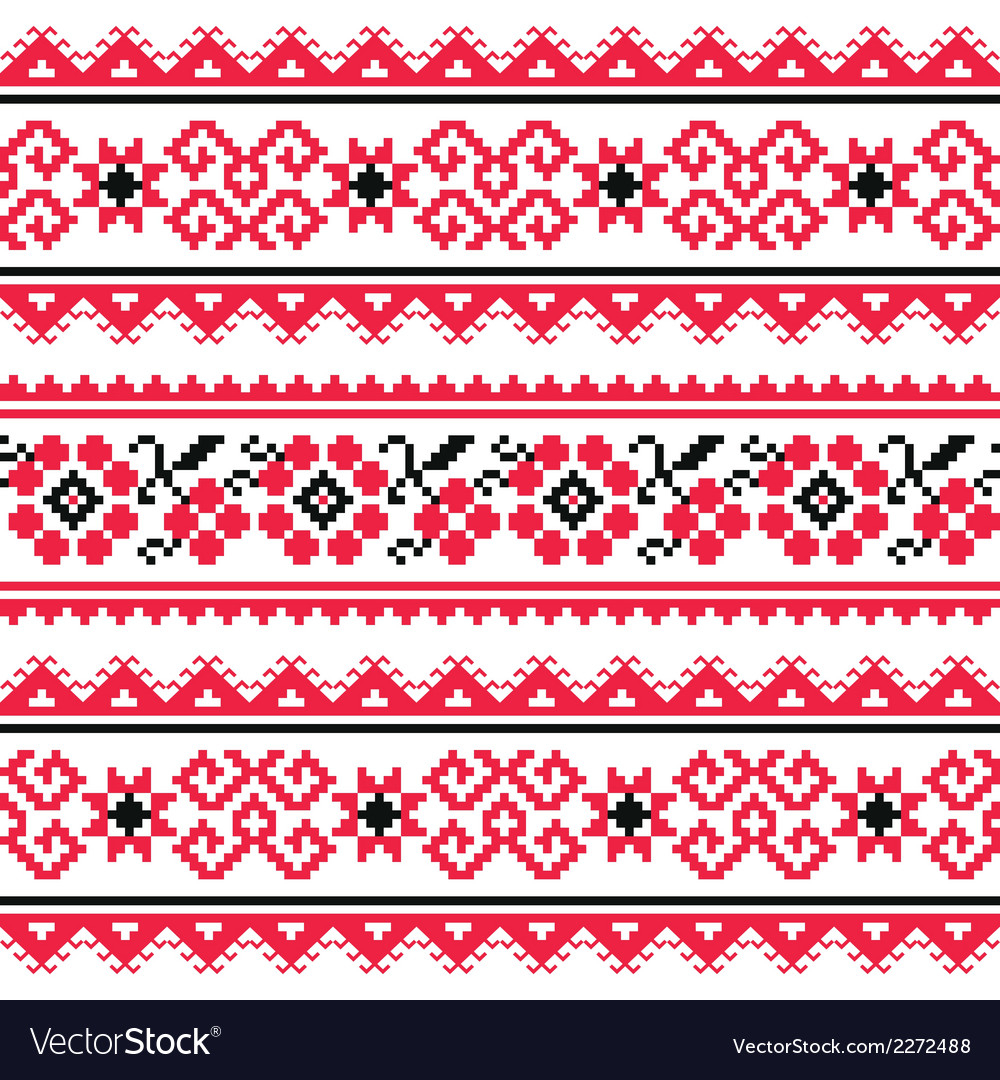 Ukrainian Embroidery Patterns Ukrainian Folk Art Embroidery Pattern Or Print