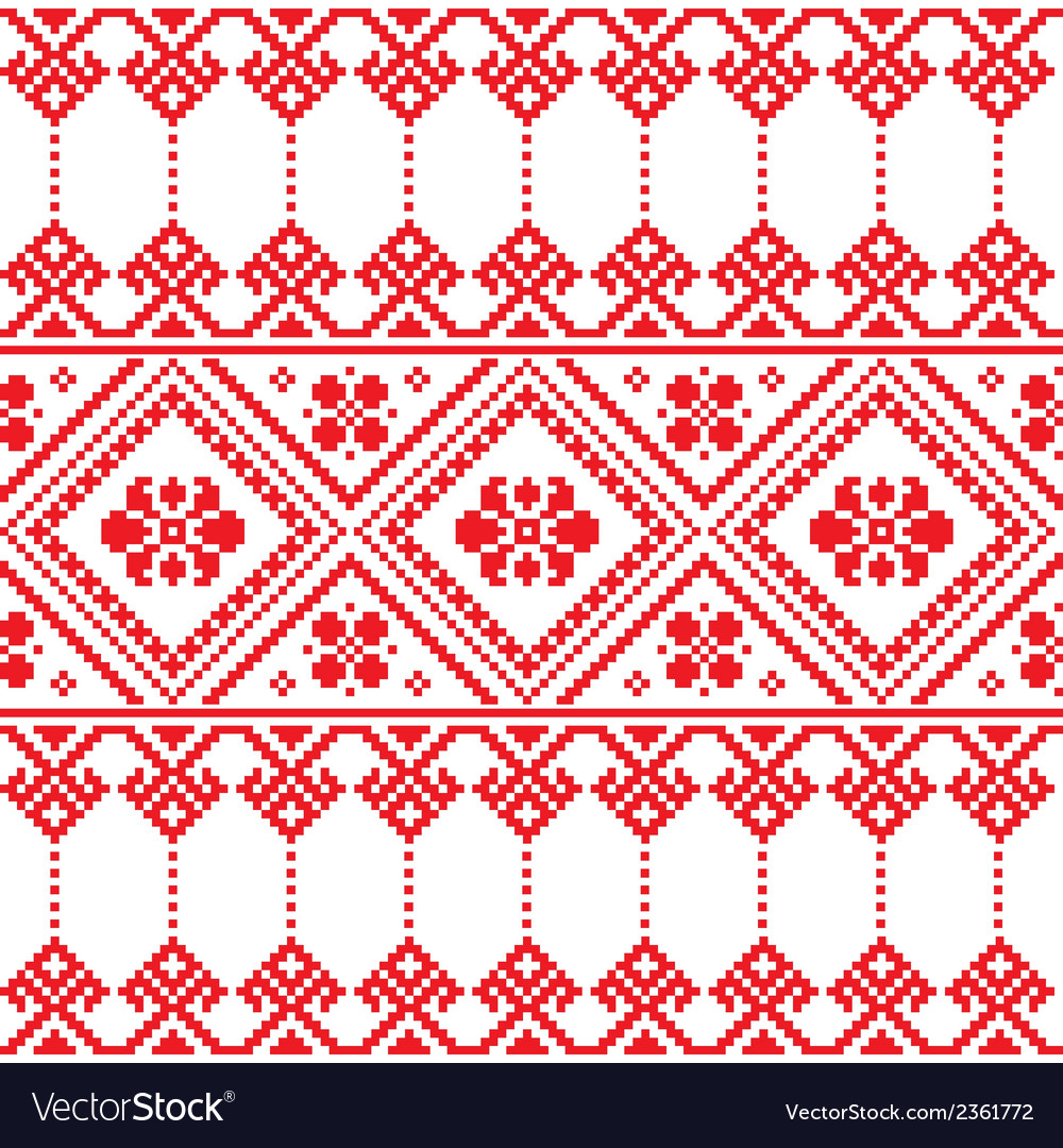 Ukrainian Embroidery Patterns Ukrainian Folk Art Floral Embroidery Pattern