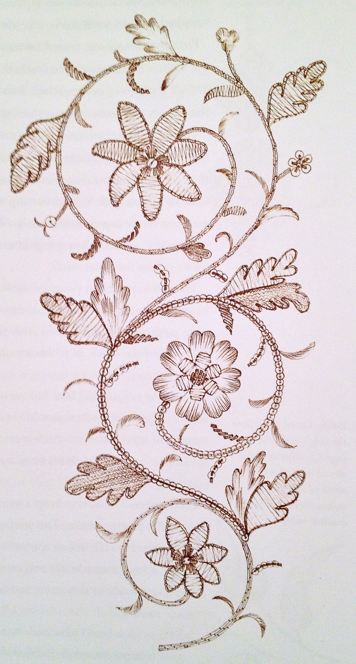 Victorian Embroidery Patterns Eighteenth Century Embroidery Techniques Yesterdays Thimble