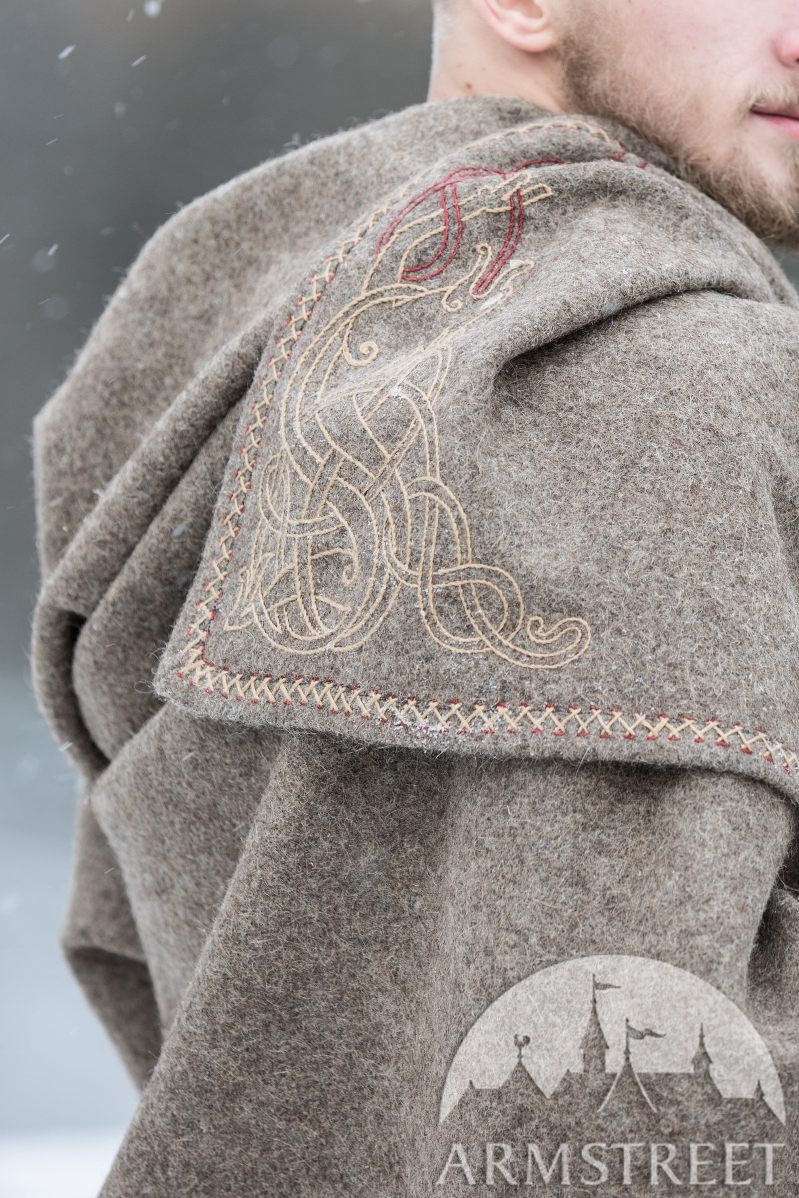 Viking Embroidery Patterns Viking Cloak With Embroidery Olegg The Mercenary