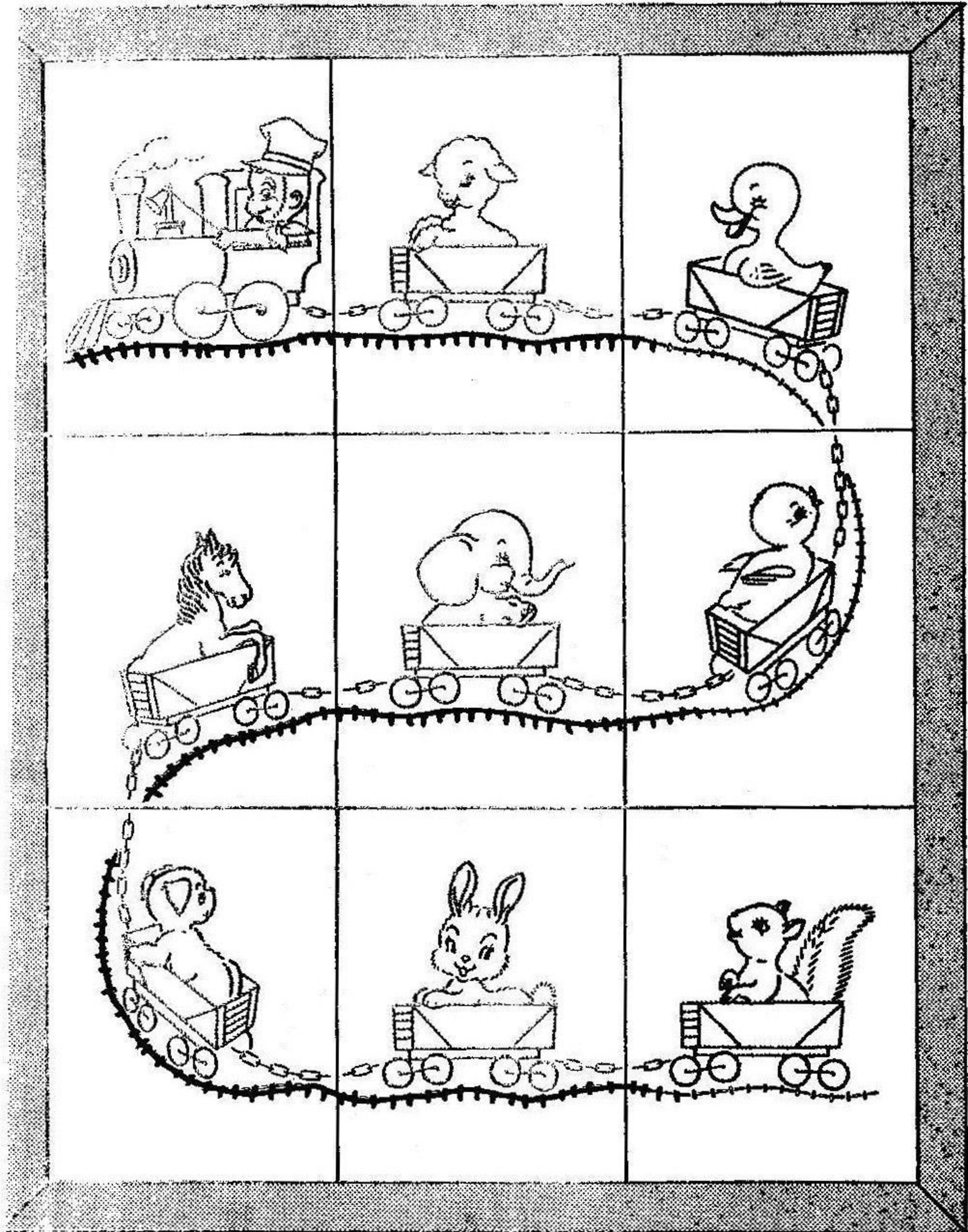 Vintage Embroidery Transfer Patterns 90891357 Best 27 Details About Train Railroad W Ba Animals Crib