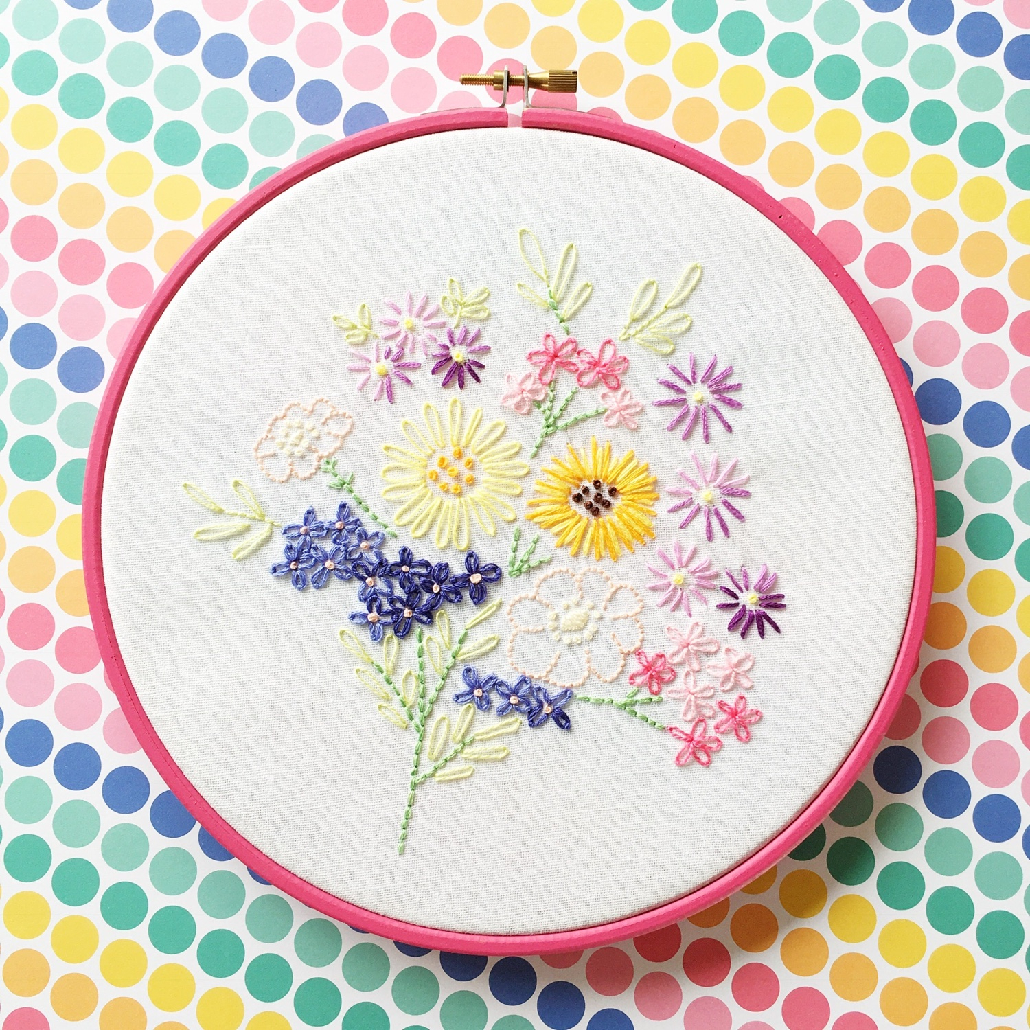 Vintage Floral Embroidery Patterns New Embroidery Patterns From Hellohoorayshop Hello Hooray