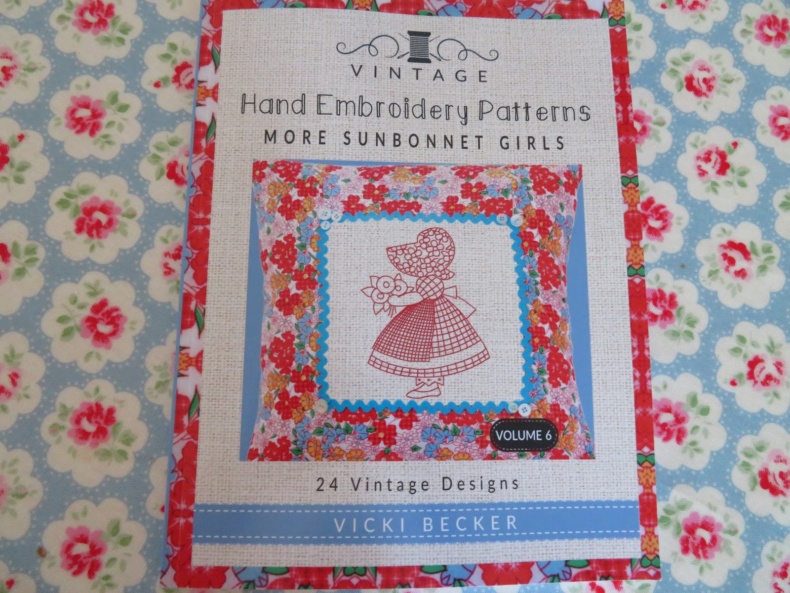 Vintage Hand Embroidery Patterns Shortbread Ginger Sunbonnet Girls