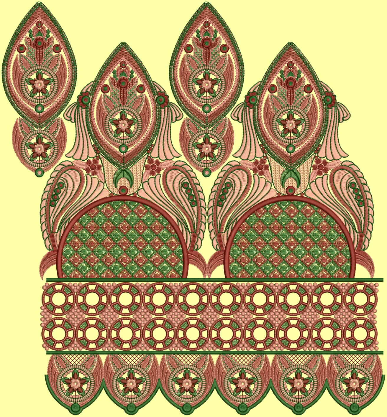 Western Embroidery Patterns Choice Of Indo Western Embroidery Design Collection Fahad