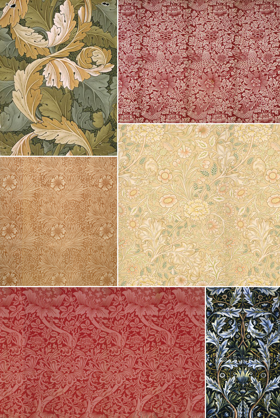 William Morris Embroidery Patterns History Of Surface Design William Morris Pattern Observer