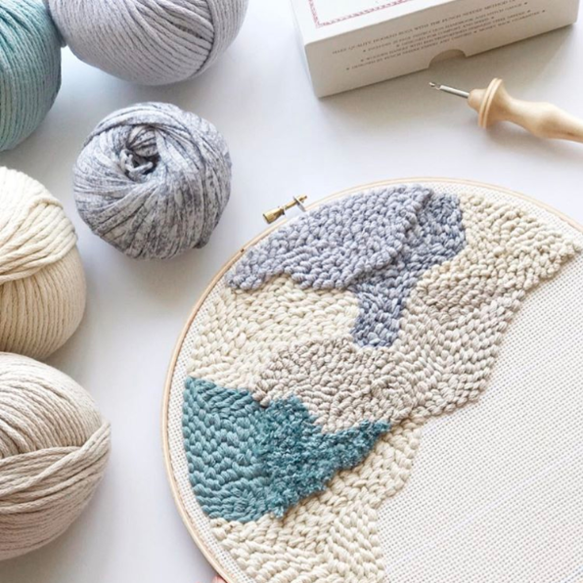 Wool Embroidery Patterns Why Needle Punching Is Having A Moment